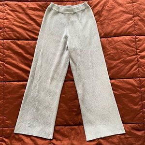 Nasty Gal - high waisted wide leg knit pants